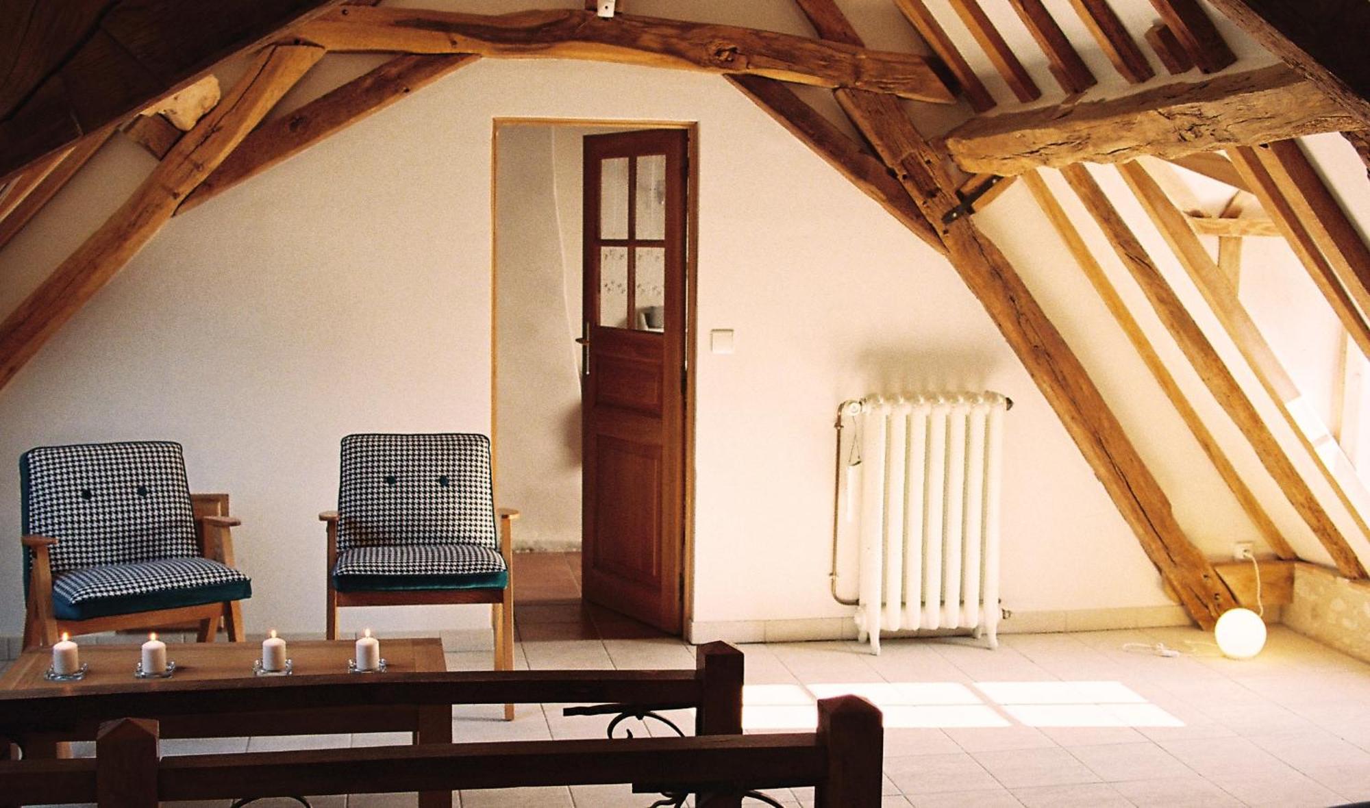 Les Bertaulieres Bed and Breakfast Bossay-sur-Claise Værelse billede